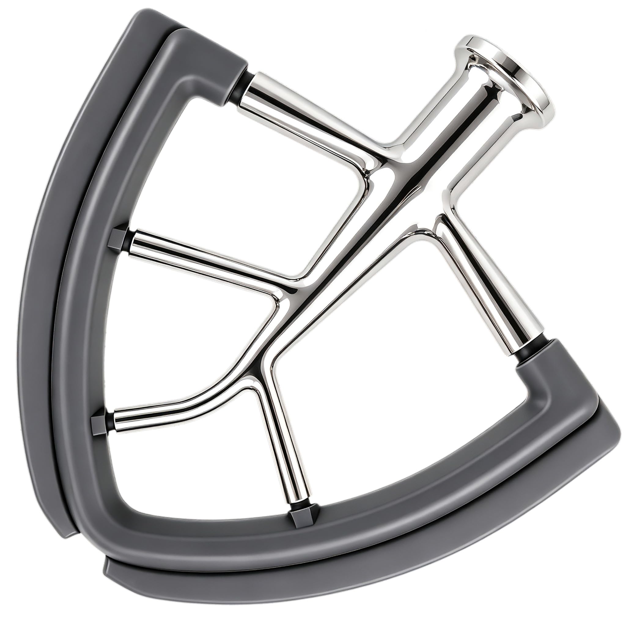 Flex Edge Paddle for KitchenAid 4.5 5 QT Tilt-Head Mixer, Stainless Steel