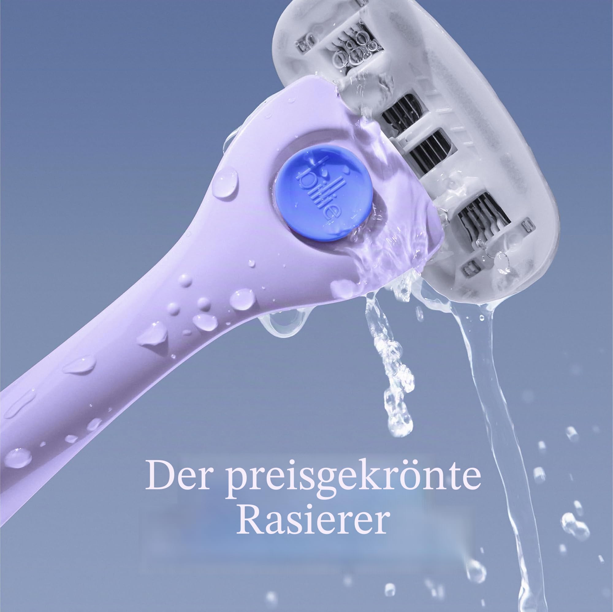 Billie Damen-Rasierer-Nachfüllklingen, 5 Klingen, 8 Stück