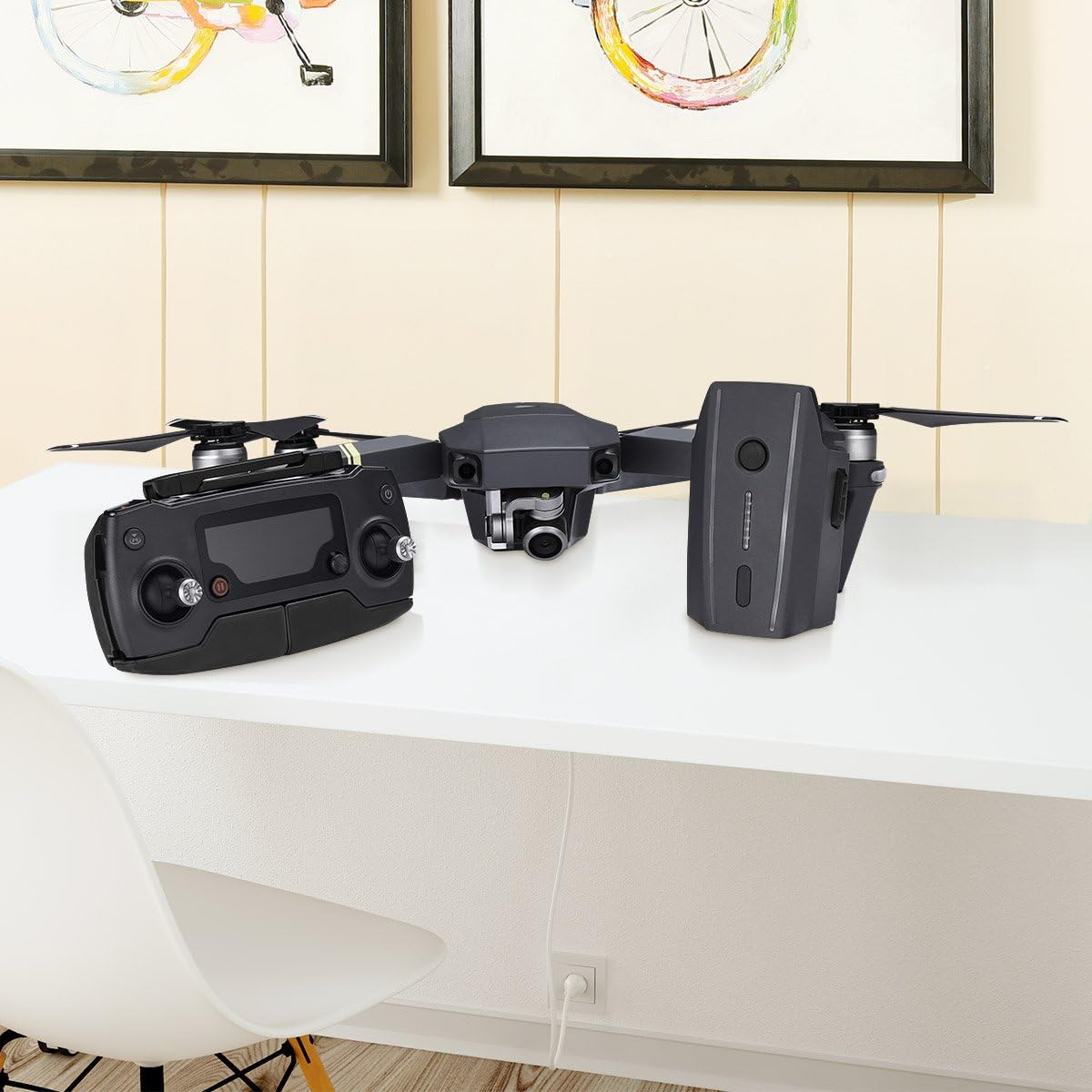 Mavic Pro 11.4V 3830 mAh LiPo Intelligent Flight Battery + Battery Safe Bag Replacement for Mavic Pro & Platinum & Alpine White Drone - Image 7