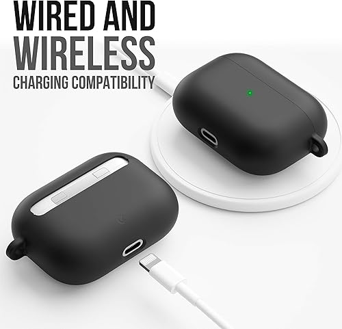 Miniatura 4 de KeyBudz Serie Hybrid Shell compatible con AirPods Pro Case Cover