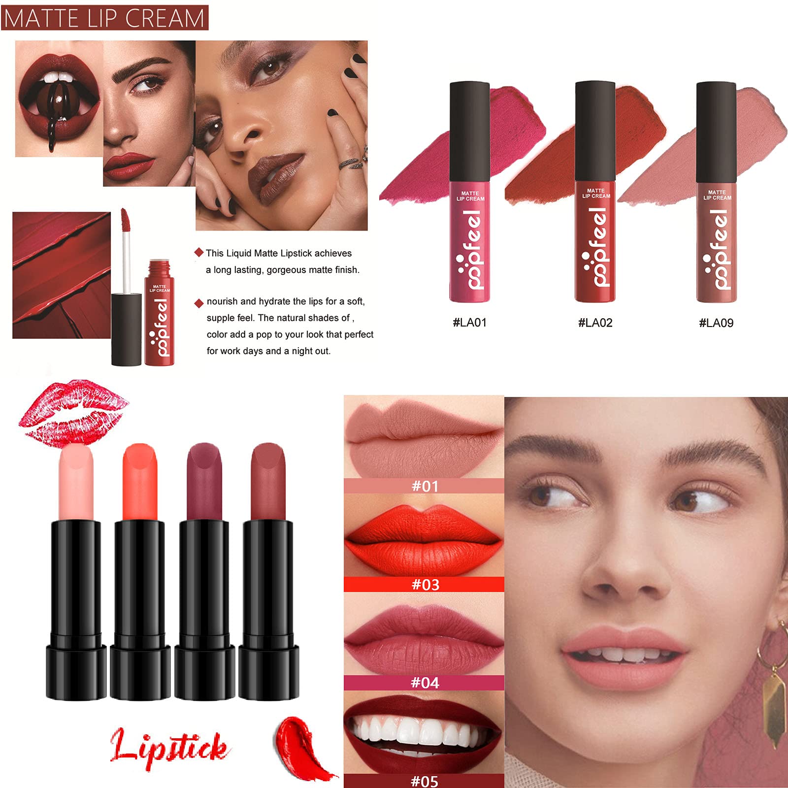 37St Schminkkasten Make-Up Set, Professionelles Kosmetische Schmink Set mit Lidschatten Lippengloss Rouge Concealer Usw, Multifunktions Kosmetik Produkte Set für Teenager-Mädchen Frauen#3