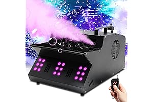 TCFUNDY Bubbling Fog Machine 3000W Smoke Machine