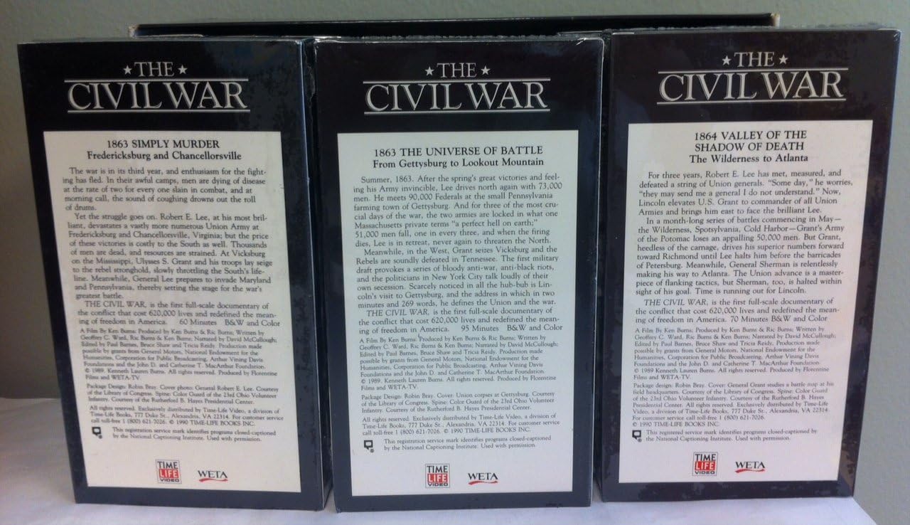 The Civil War (Ken Burns): 9 Video Boxed Set (PBS Home Video)