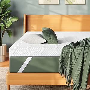 Amazon.com: VISCOFLEX Mattress Topper King 3 Inch, Gel Memory Foam King ...