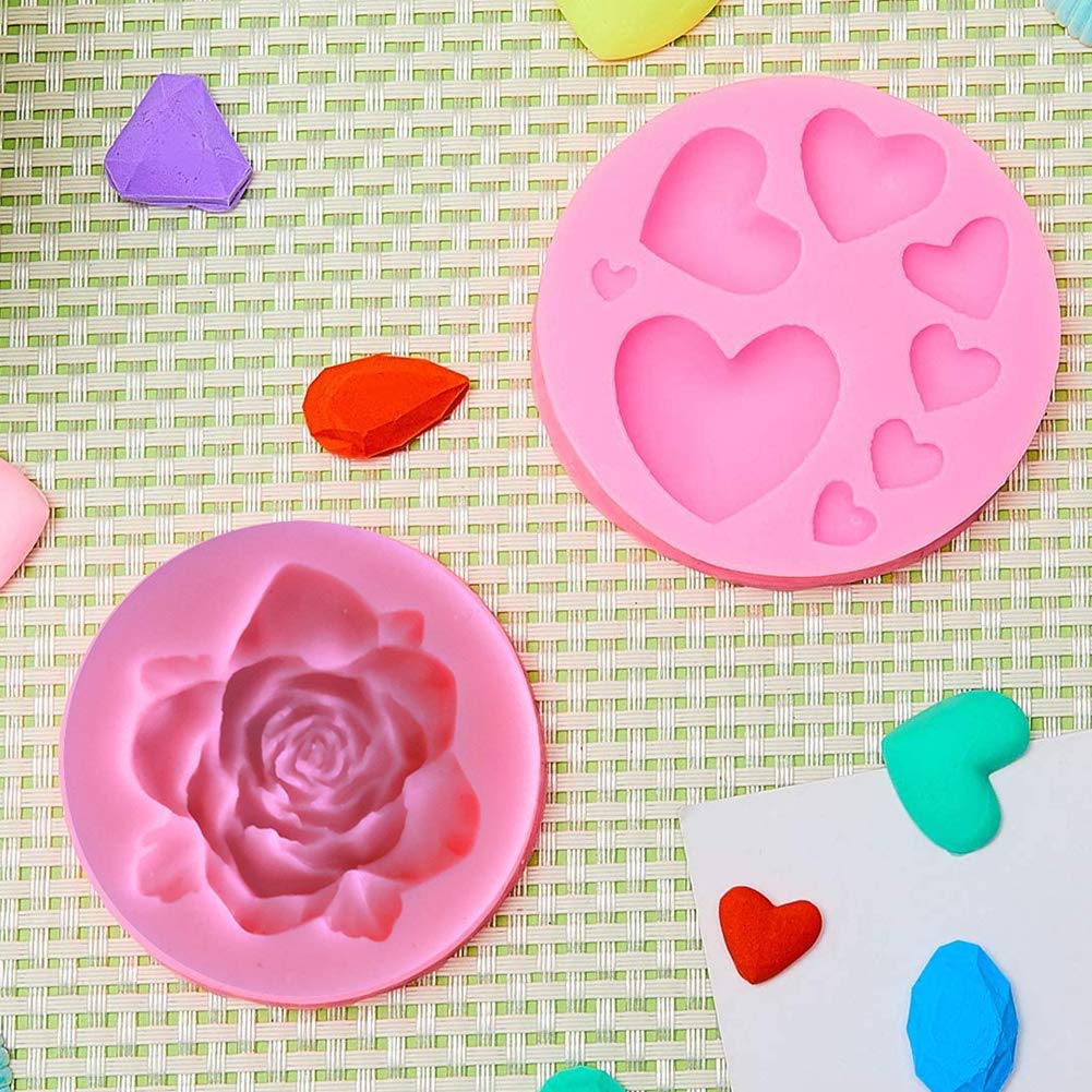 Siliconen Mal Voor Organen - Orgelvormige Mallen - Menselijk Hart Hersenen Chocoladevorm | 6 Gaatjes -simulatie Menselijke Organen Fondant Cake Chocolade Snoep Gallet