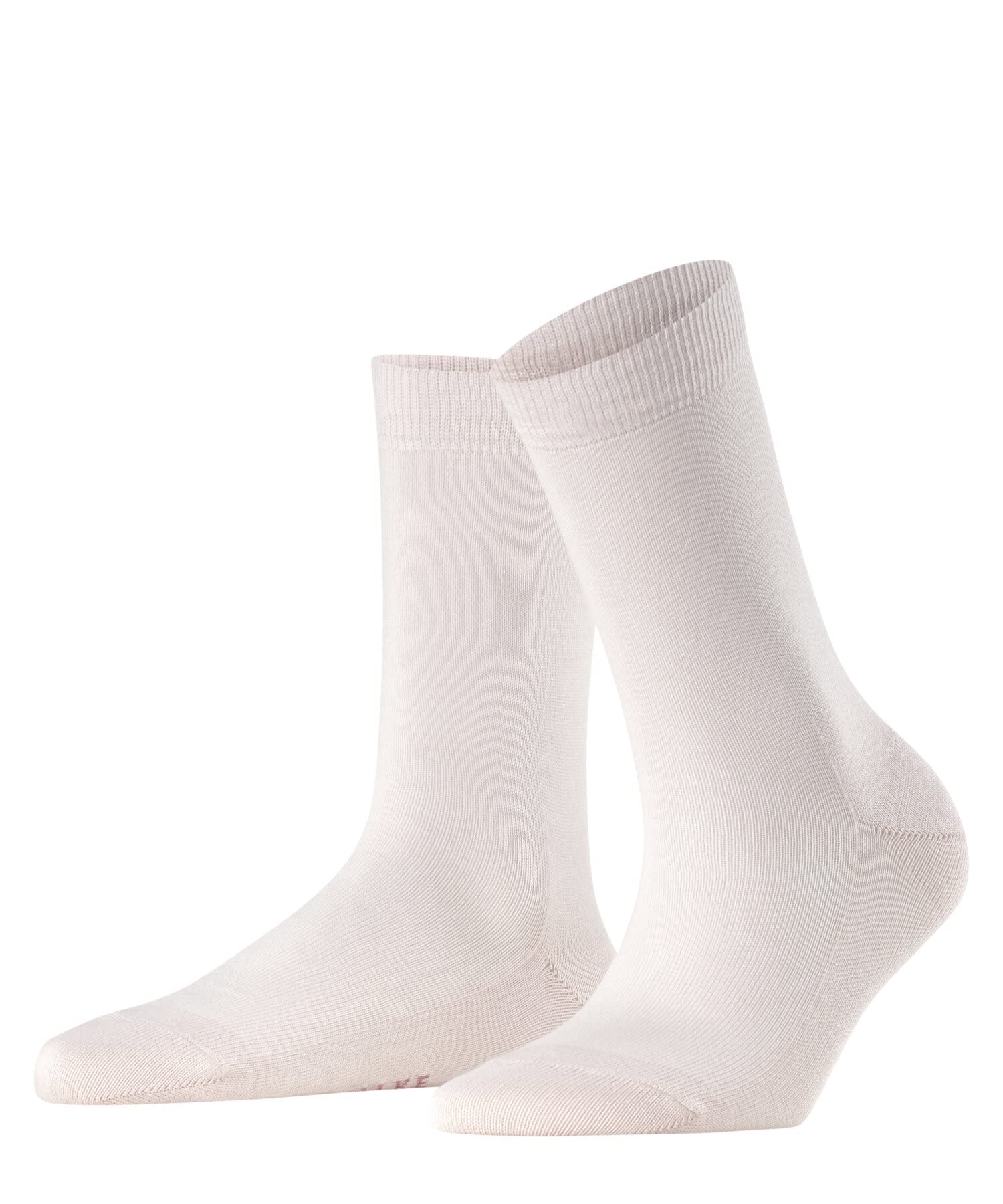 FALKE Women's Family W So Sustainable Cotton Plain 1 Pair Socks, Pink Light 8458, 2.5-5