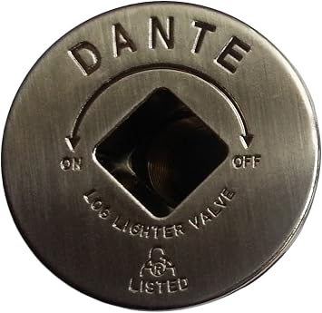 Dante Products FP.GV.PTR Pewter Floor Plate for Dante Globe Valve
