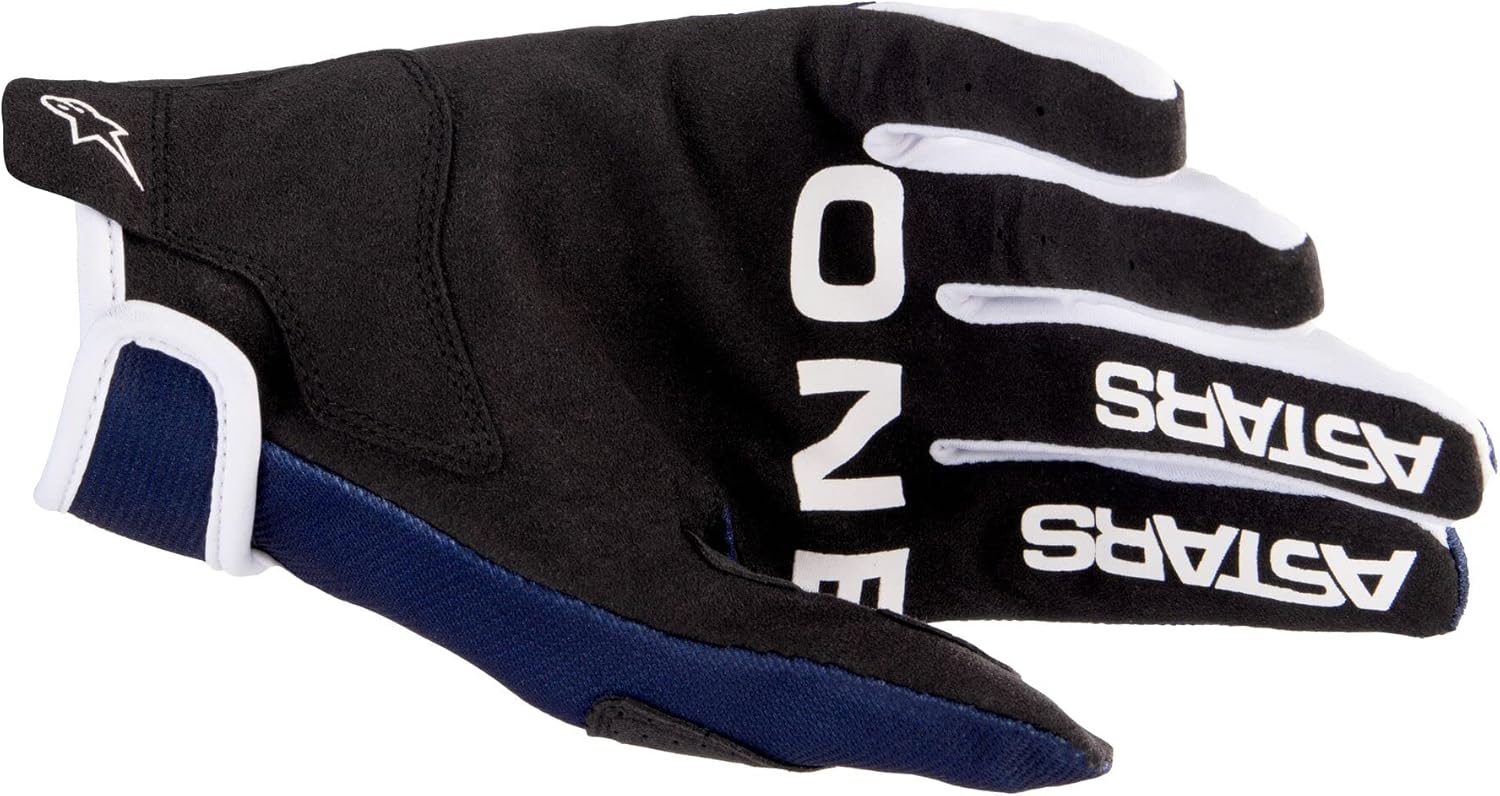 Alpinestars 3561823-7120-S: Radar Gloves Night Navy/White Sm