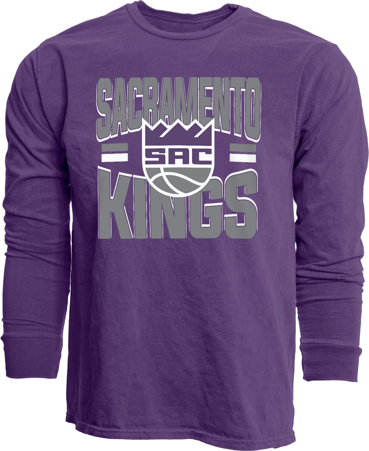 Blue 84 NBA Officially Licensed Long Sleeve T-Shirt Ringspun Bold Team Color