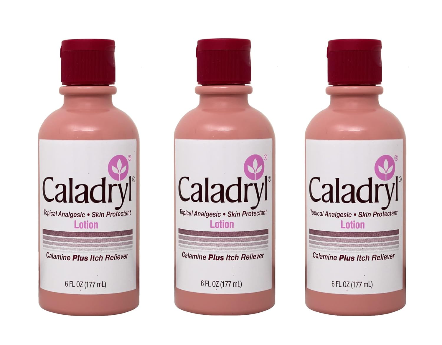 Caladryl Lotion Plus Itch Reliever 6 Fl Oz 3 Pack Deal