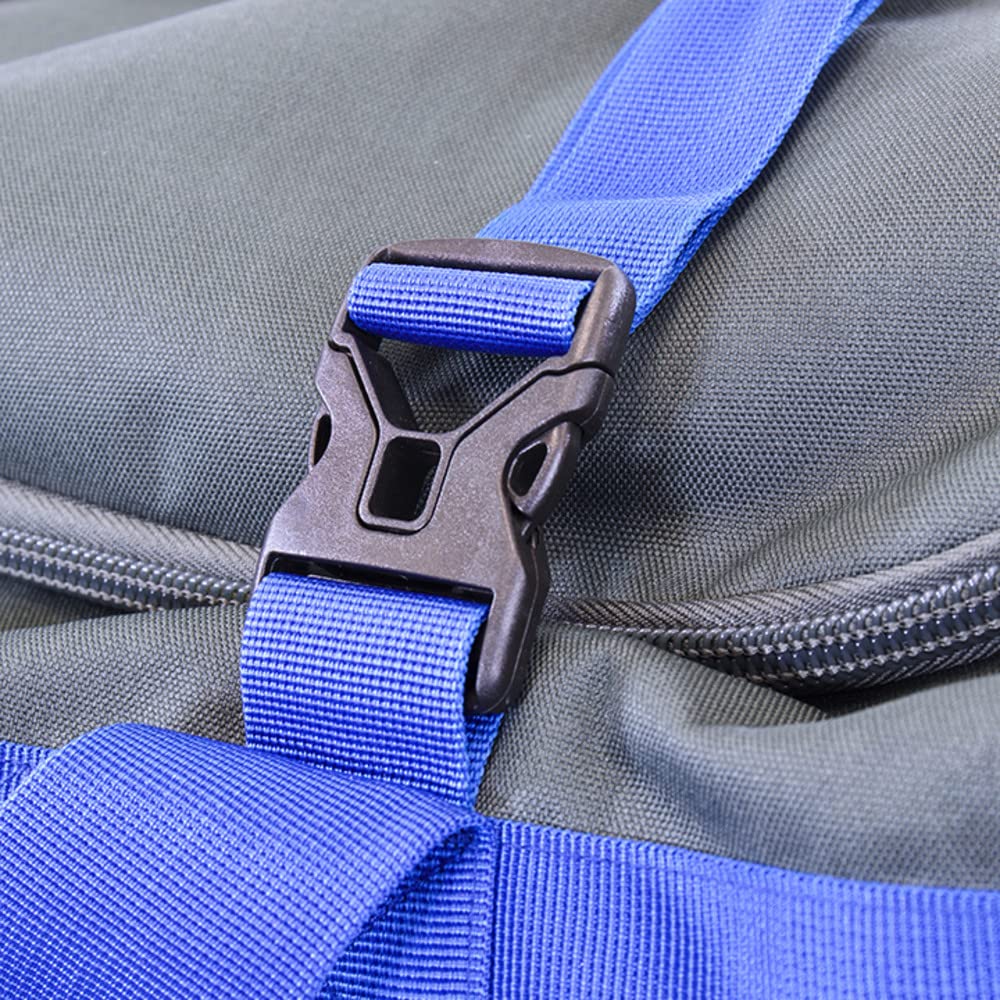 CLAM 14531 Heavy-Duty Ice Fishing Gear Bag – 600D Waterproof Shell, Large Storage Pockets, Protects Tackle & Equipment