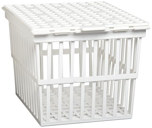 PSC 2003602 - Cesta para autoclave (polipropileno, 9.1 x 9.1 x 9.1 in), color blanco