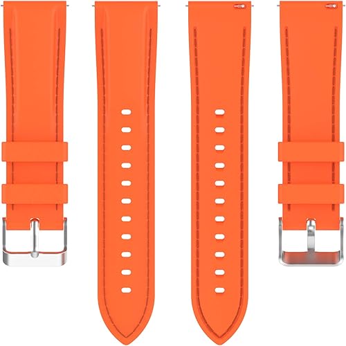 Miniatura 14 de Paquete de 3 correas de silicona de liberación rápida de 0.866 pulgadas compatibles con Fossil Men's de 1.732 pulgadas Gen 6/Gen 5 Julianna, Q