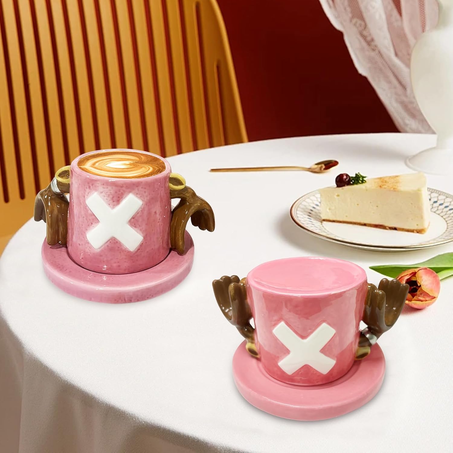 Hrnček Chopper pri používaní