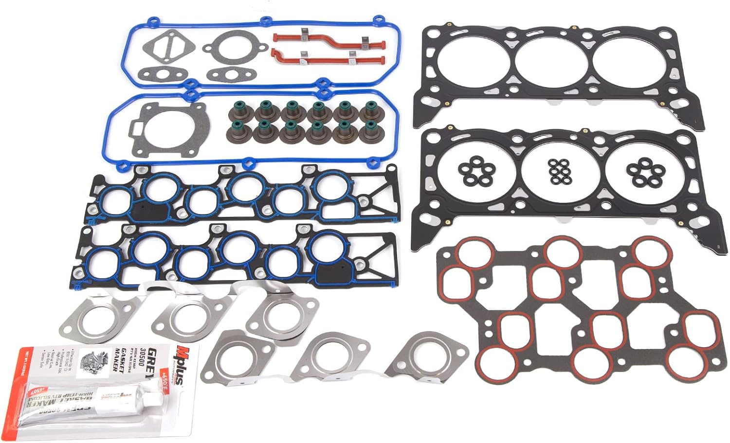 HS9250PT-2 Head Gasket Set fit 1999-2004 for Ford Mustang 3.8L, 1998-2000 E-150 Econoline Club Wagon 4.2L, E-150 Econoline, E-250 Econoline 4.2L, for F-150 4.2L, 2004 for Ford Mustang 3.9L