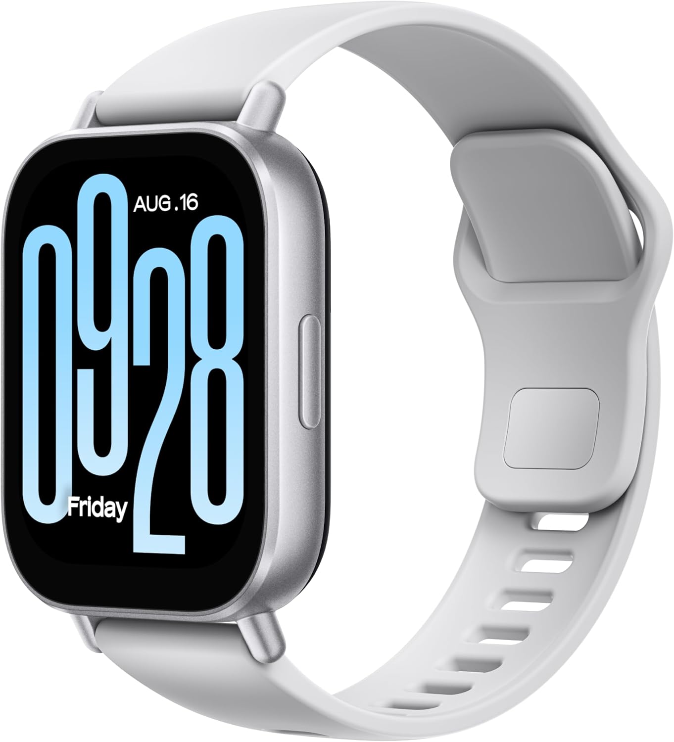 シャオミ(Xiaomi) スマートウォッチ Redmi Watch 5 Active 2インチ大画面ディスプレイ 18日間長持ちバッテリー Bluetooth 通話対応 24時間心拍数モニタリング Alexa対応 マットシルバー