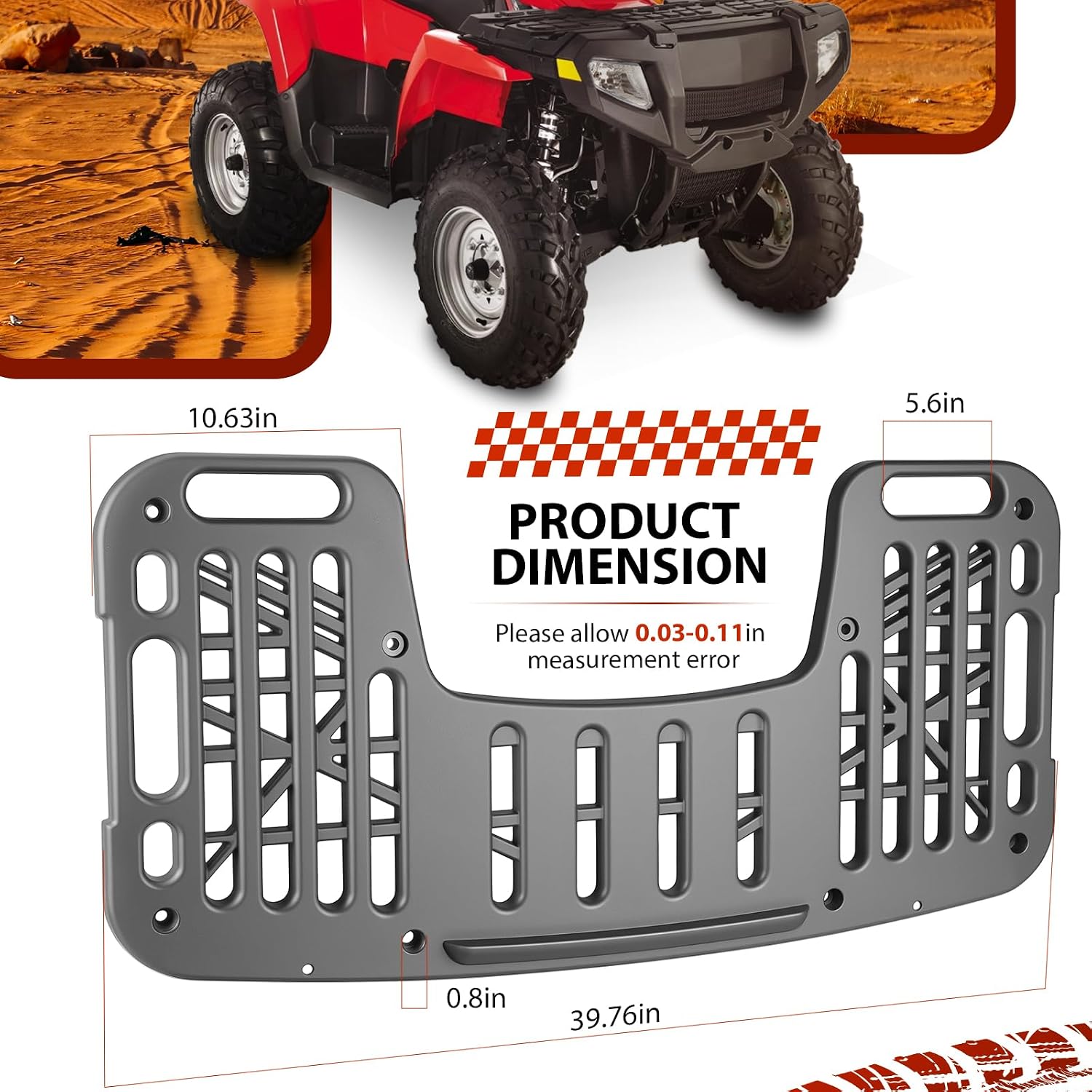Rear Rack Assembly For Polaris Magnum Xplorer Xpress Xpedition Sportsman 325 300 330 500 400 425 455 700 1995-2005 2670174-070