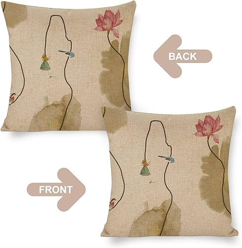 Miniatura 9 de POMOTER Home Classic Art Deco - Funda de almohada cuadrada decorativa geométrica sin costuras, decoración de Acción de Gracias, estilo granja, al