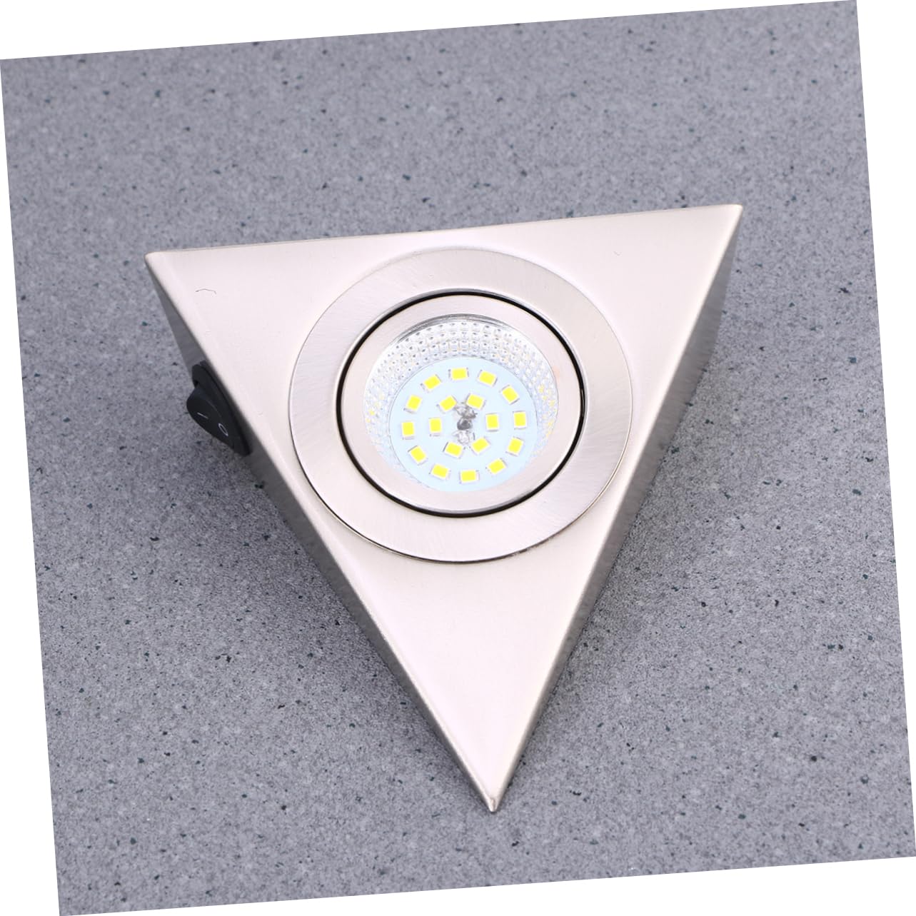Lampka nocna LED do mebli ze stali nierdzewnej i półki, naturalna biała lampa do kuchni, garderoby i telewizora, łatwa do czyszczenia.