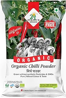24 Mantra Organic Chilli Powder 3.5oz