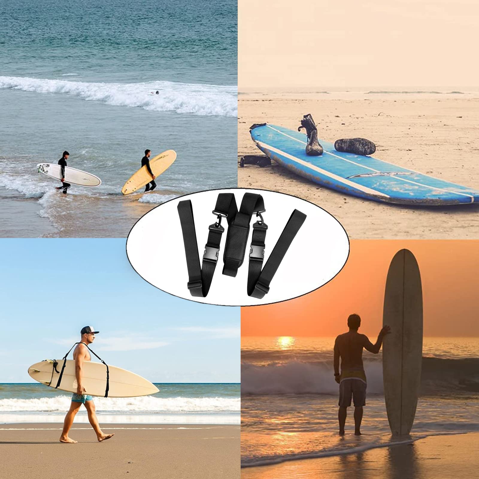 Surfplank schouderriem, surfplank draagriem, paddleboard
