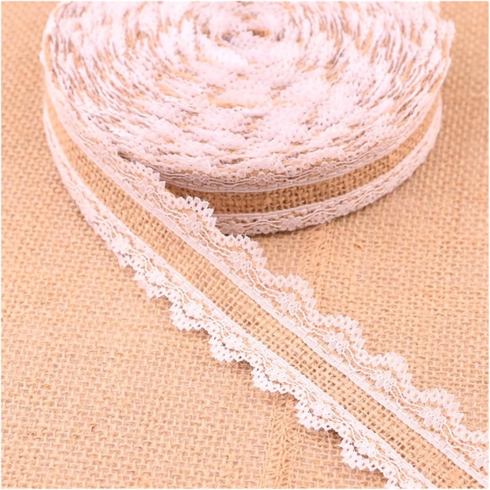 Jute Burlap Ribbon, Jute Burlap Ribbon Lace Multicolor 2m, 5m For Wedding Party DIY Wrapping Crafts