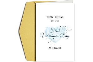 First Valentine's Day Card for Husband
