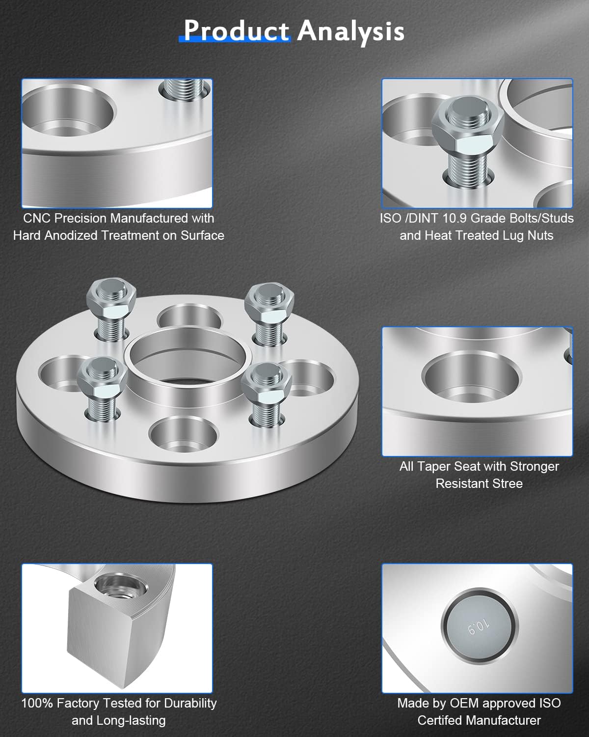 ECCPP 4PCS 4x100 to 4x100 Wheel Spacers 20mm 4 lug fit for 82-89 for Accord 93-97 for Civic del Sol 02-14 for Cooper 88-91 for CRX 06-20 for Fit 86-01 for Integra-4PCS