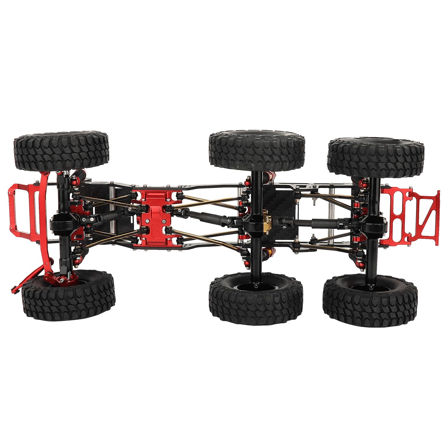 rc クローラー　scx24 LCG カーボンフレームパーツ Amazon.com: RZXYLRC SCX24 6×6 Carbon Fiber LCG Chassis Car Frame
