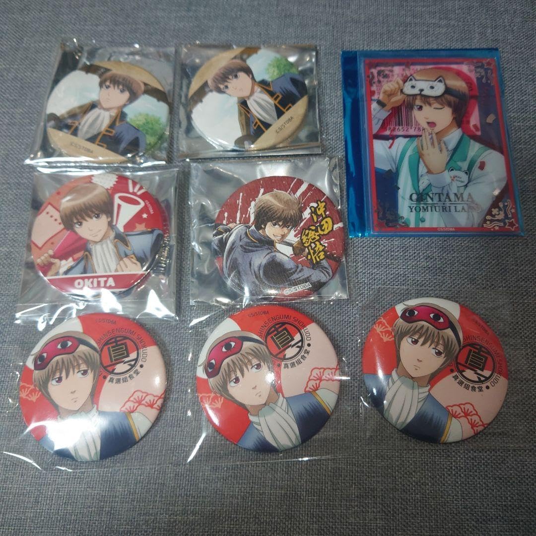 銀魂 沖田総悟 まとめ売り 銀魂 沖田総悟 戦闘前 缶バッジ まとめ売り