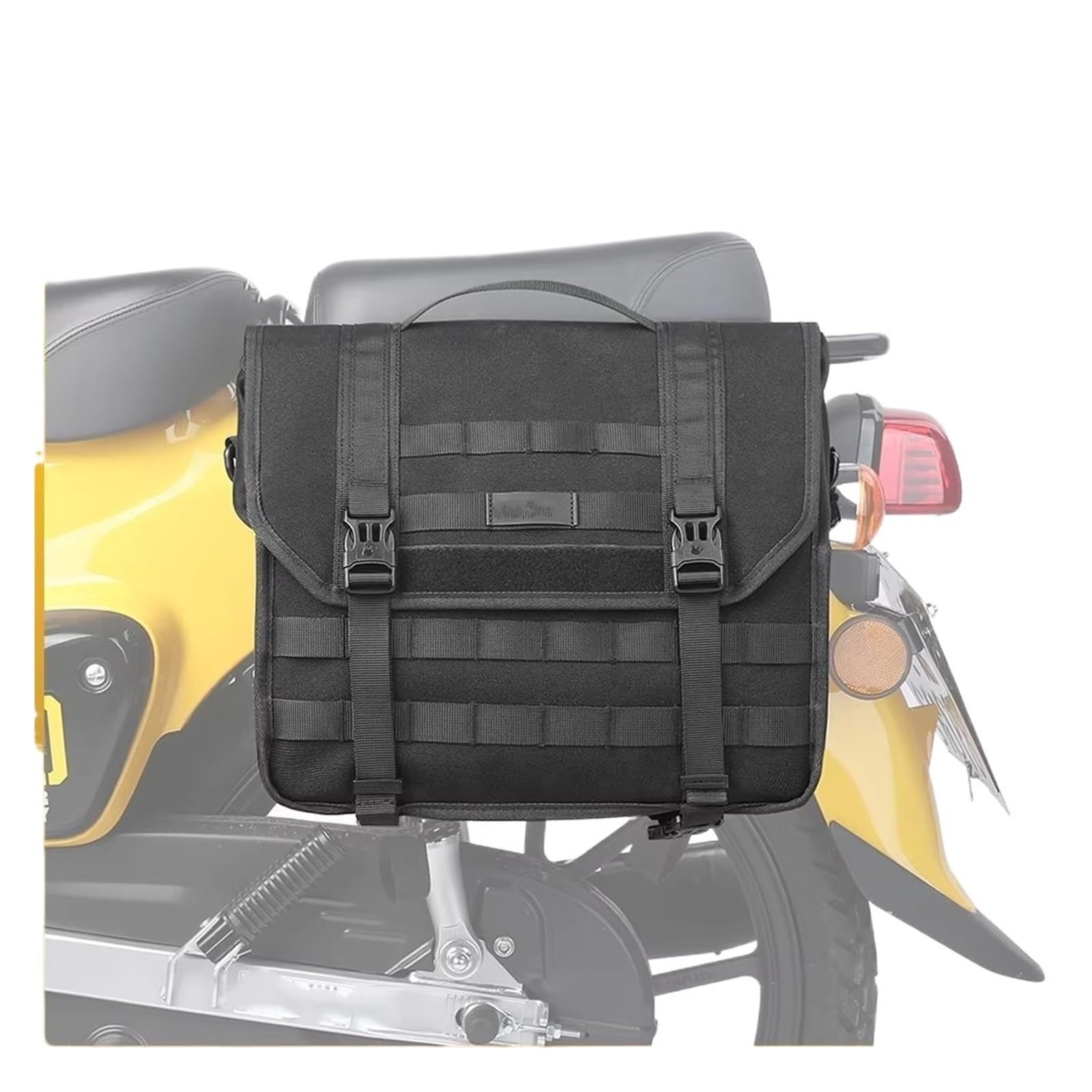 Borsa Posteriore Moto Borsa Laterale Impermeabile Motore Sgancio Rapido 13 Litri Bordo Supporto Interno Per Riporre Bagagli