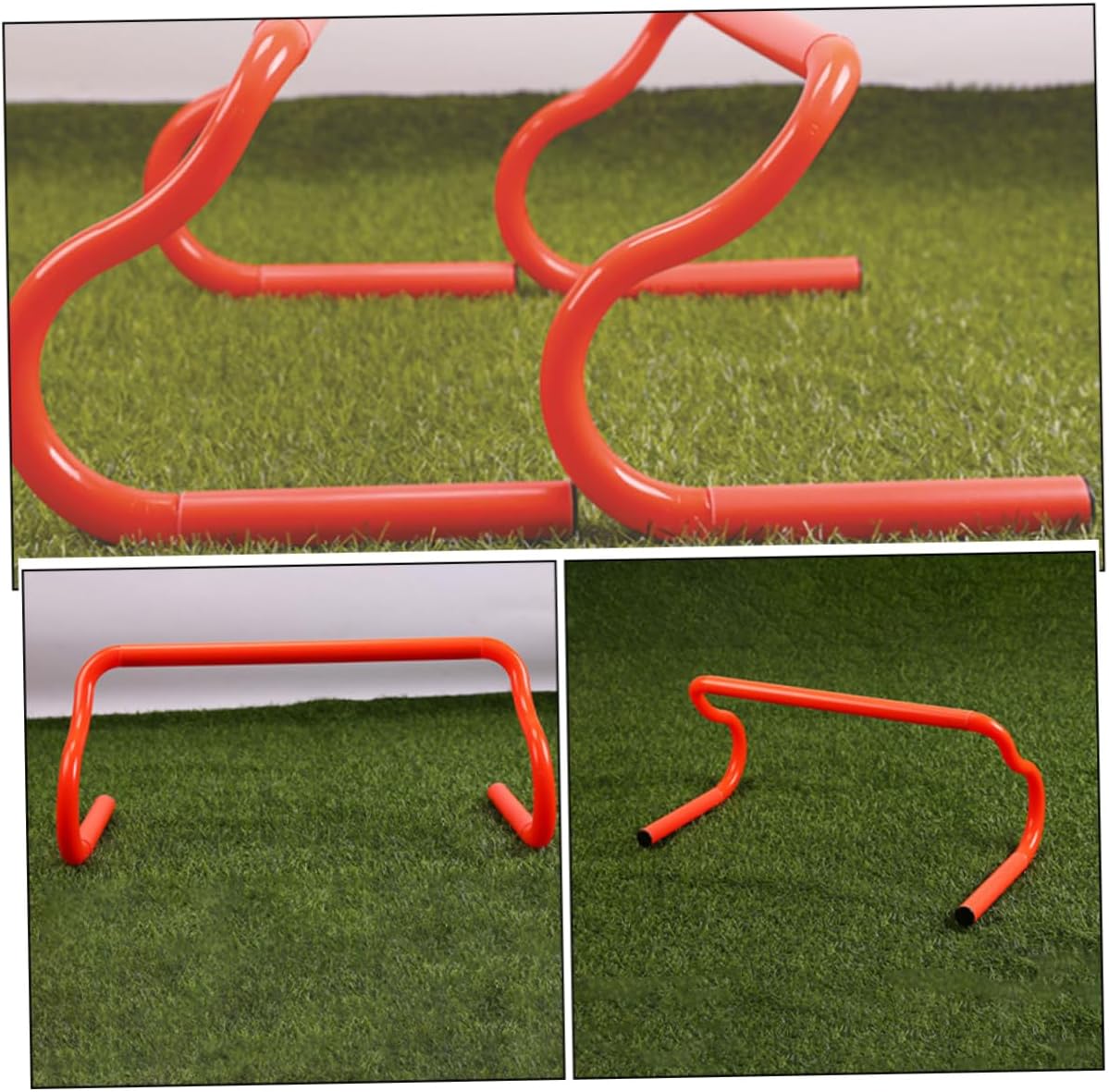 Mipcase 3pcs Agility Hurdle Rack Hurdles Training Ladder for Footwork Speed Equipment for Boys and Girls and Athletes Soccer Basketball
