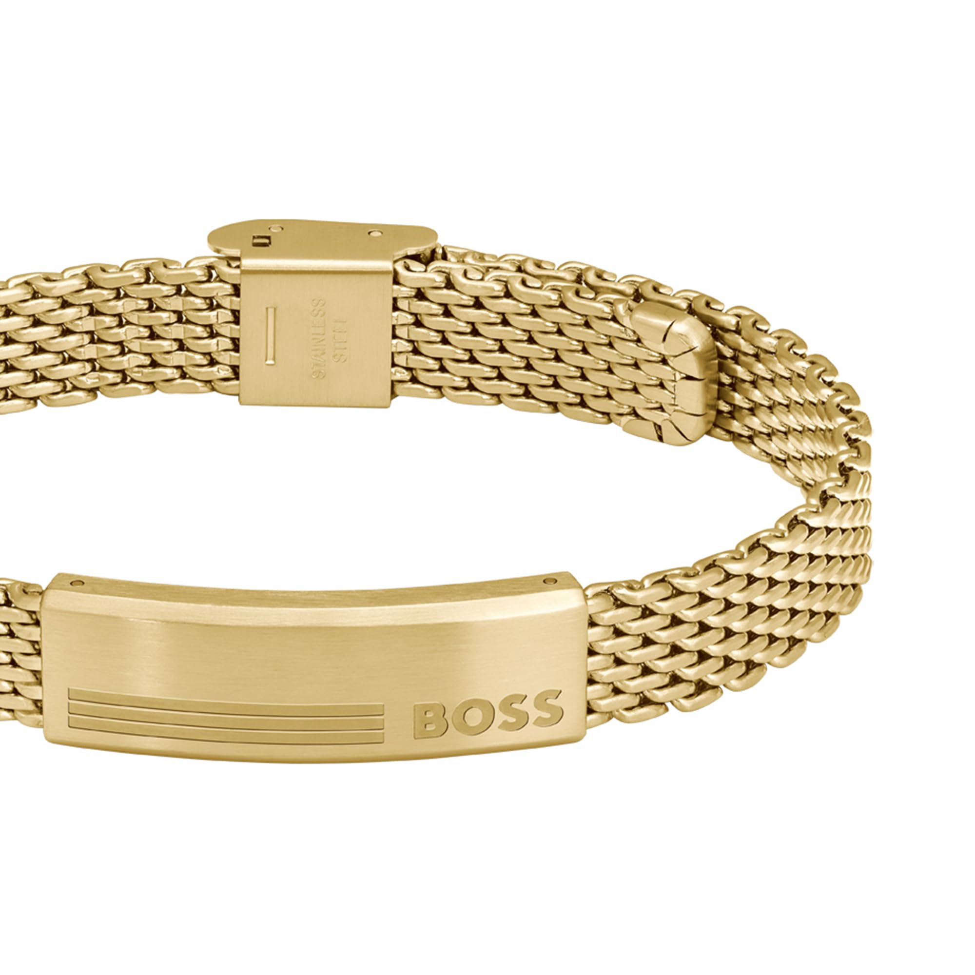 BOSS Jewelry Gliederarmband für Herren Kollektion ALEN in Gelbgold - 1580610 – Ansicht 2