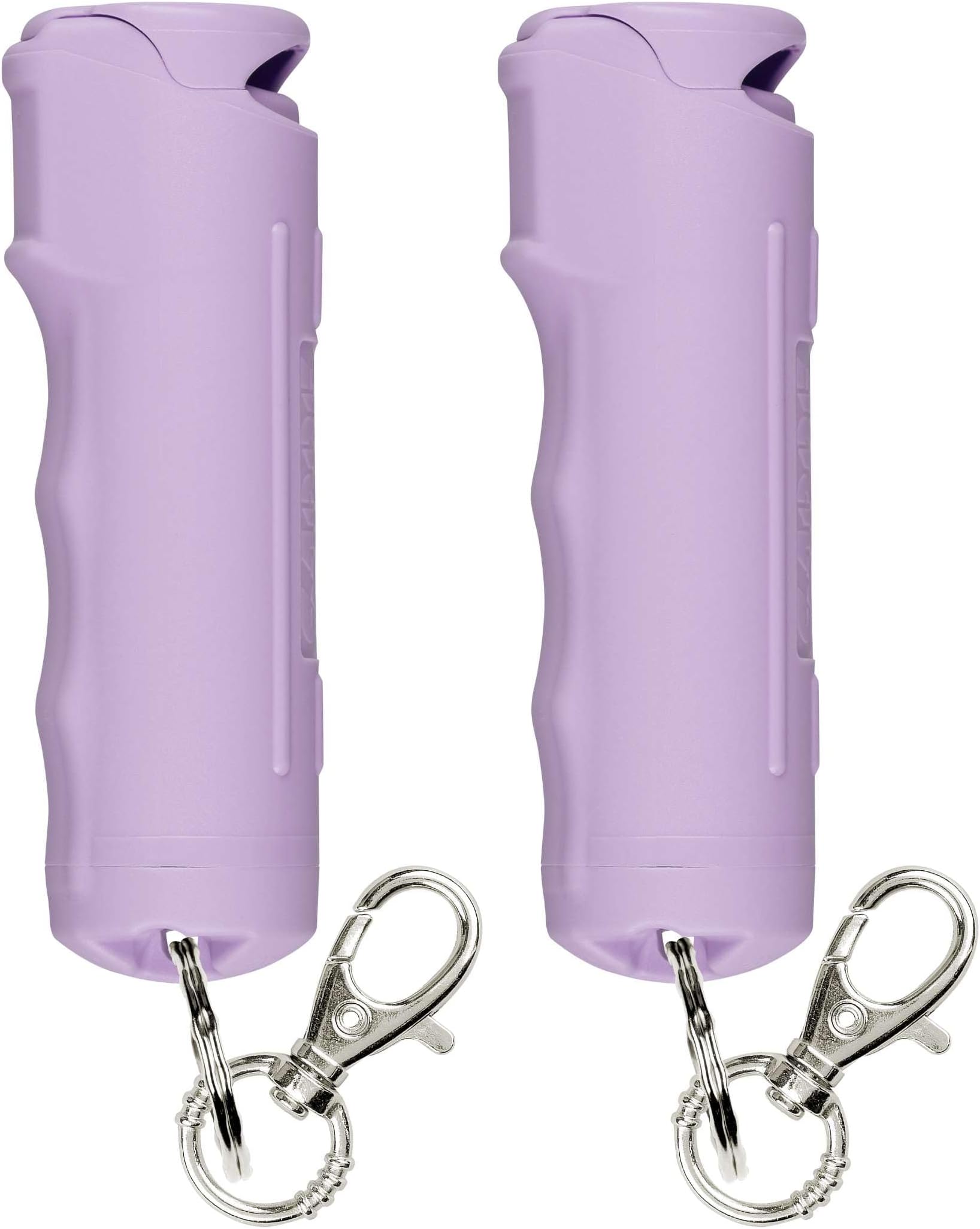 SABRE Pepper Gel with Flip Top, Maximum Strength OC Spray, Snap Clip for Easy Carry and Fast Access, Finger Grip for More Accurate and Faster Aim, 25 Bursts, UV Marking Dye, Easy to Use Safety