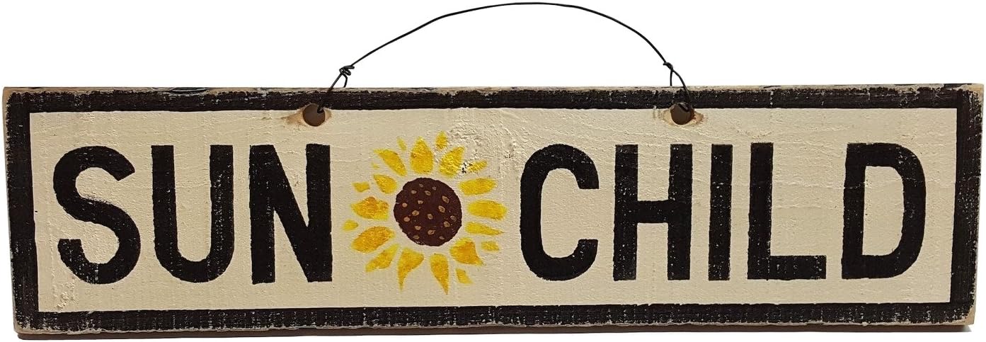 Weathered Signs Sun Child Wood Sign | Brandy Melville Original Sign