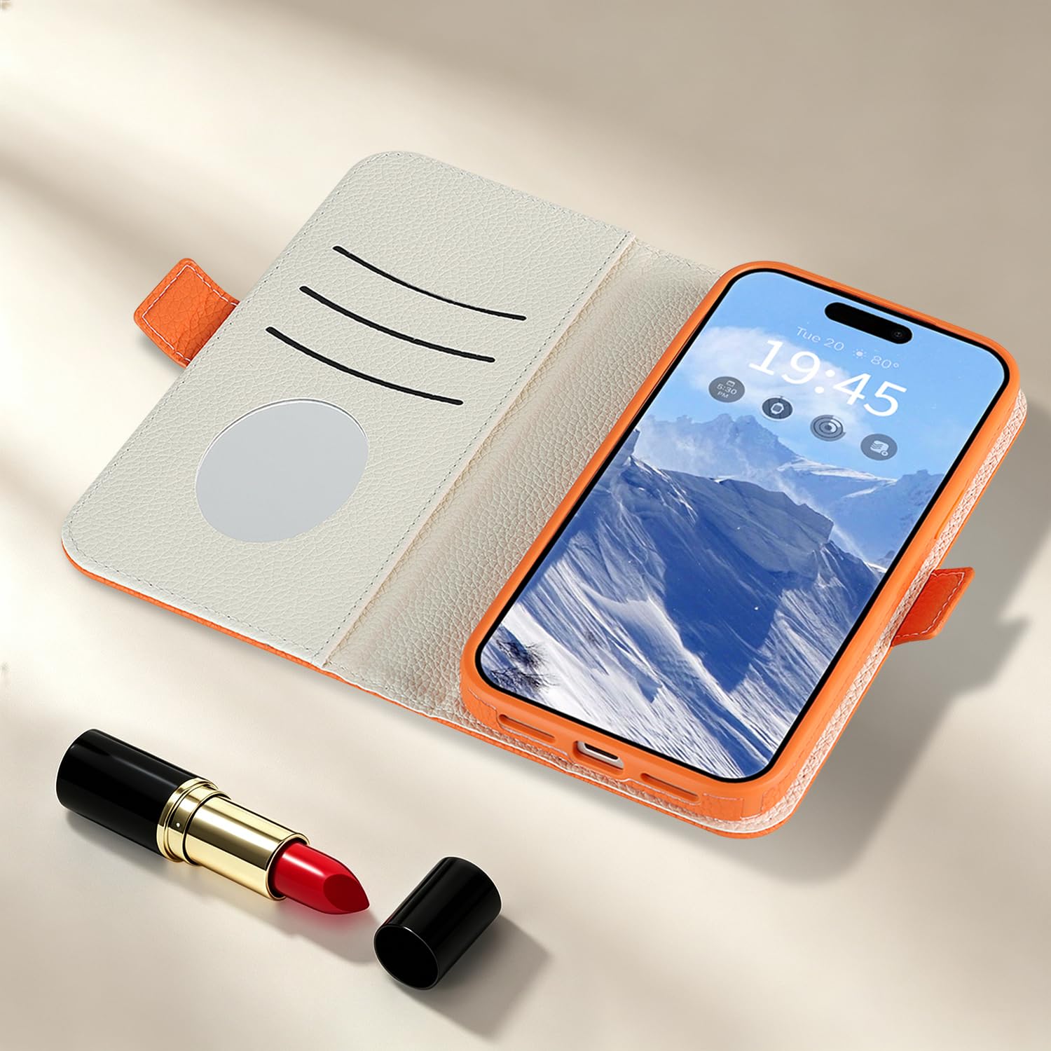 Custodia a portafoglio per iPhone 12/12 Pro con porta carte