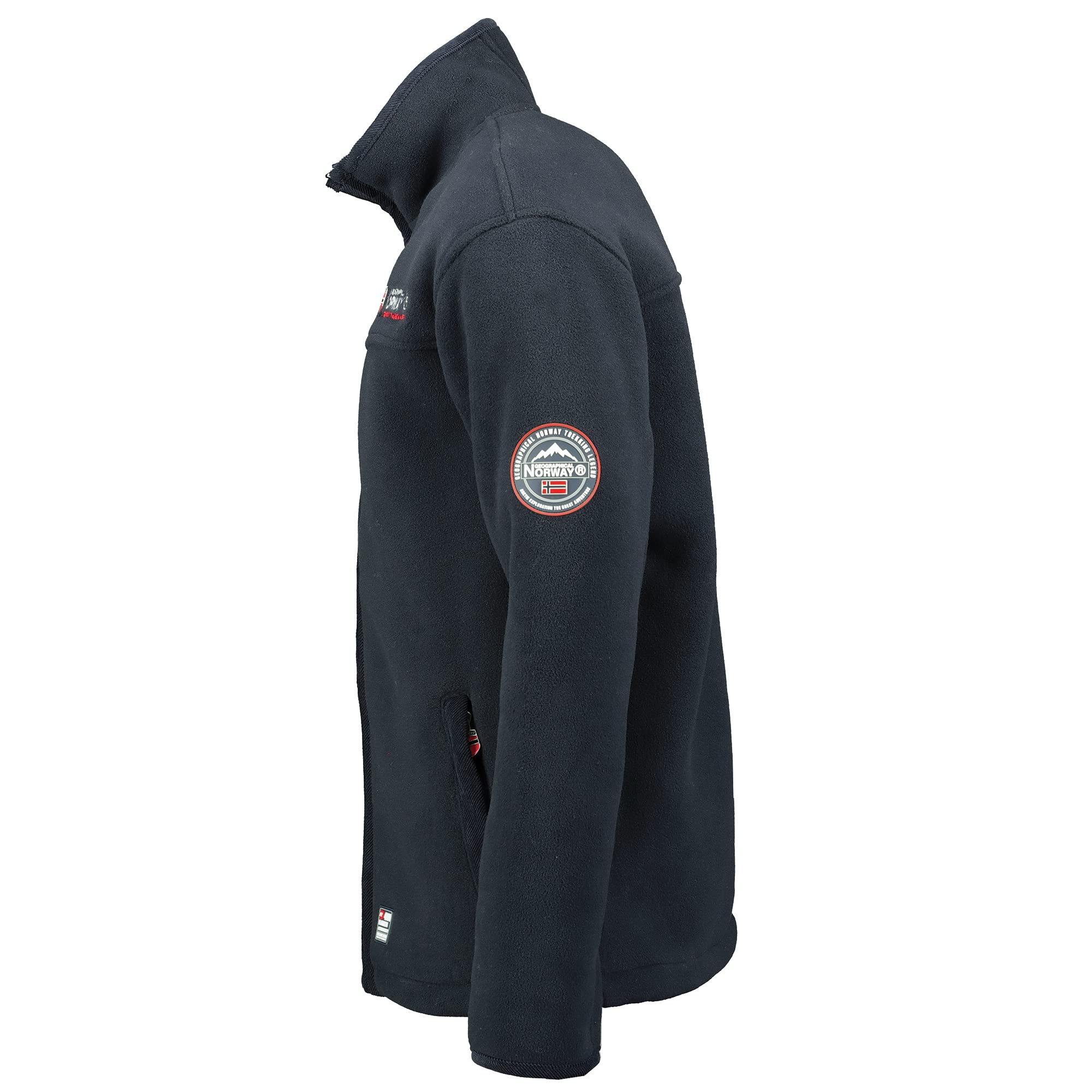 Geographical Norway UREKA Veste polaire chaude pour homme avec doublure en fourrure Taille S à XXXL