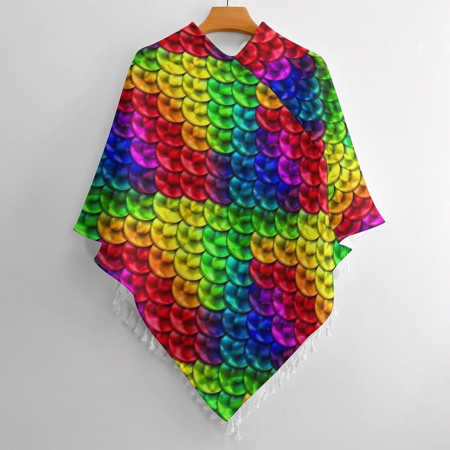 Women's Shawl Wraps Travel Poncho Cape Soft Knit Sweater Wraps Cowl Tops