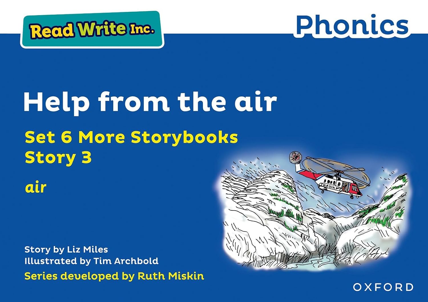 Read Write Inc. Phonics: Blue Set 6A Storybook 3 Help from the air ...