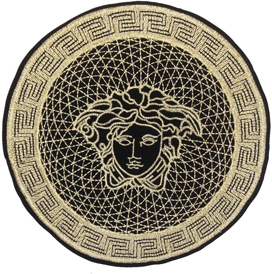 24x24 cm/10x10 inches Appliques Patches Iron On Patterns Print Embroidery Sewing Craft Supplies Machines Designs Logo Cloth Hat Bag DIY Decor (Sun Goddess)