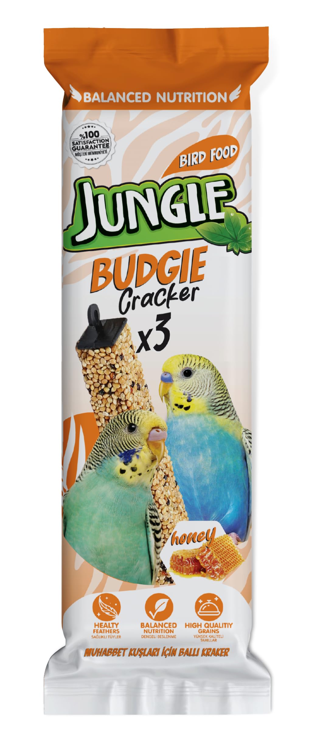 Jungle Ballı Muhabbet Krakeri 3'lü Paket