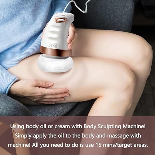 Miniatura 5 de Beldogne Body Sculpt con 6 almohadillas lavables, se aplica a abdomen, brazos, piernas y otras partes del cuerpo, blanco, 1.0 unidades