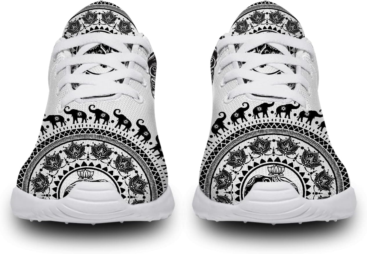 Elephant Shoes for Women Men Custom Running Shoes Lightweight Tennis Walking Sneakers Gifts for Her,Him