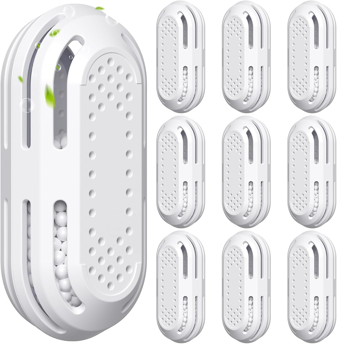 10 Pack Humidifier Demineralization Cartridge Compatible with LEVOIT Top Fill Humidifiers, Classic 160, LV600S, OasisMist 450S, OasisMist 1000S, Calcium and Magnesium Ion Softening, White