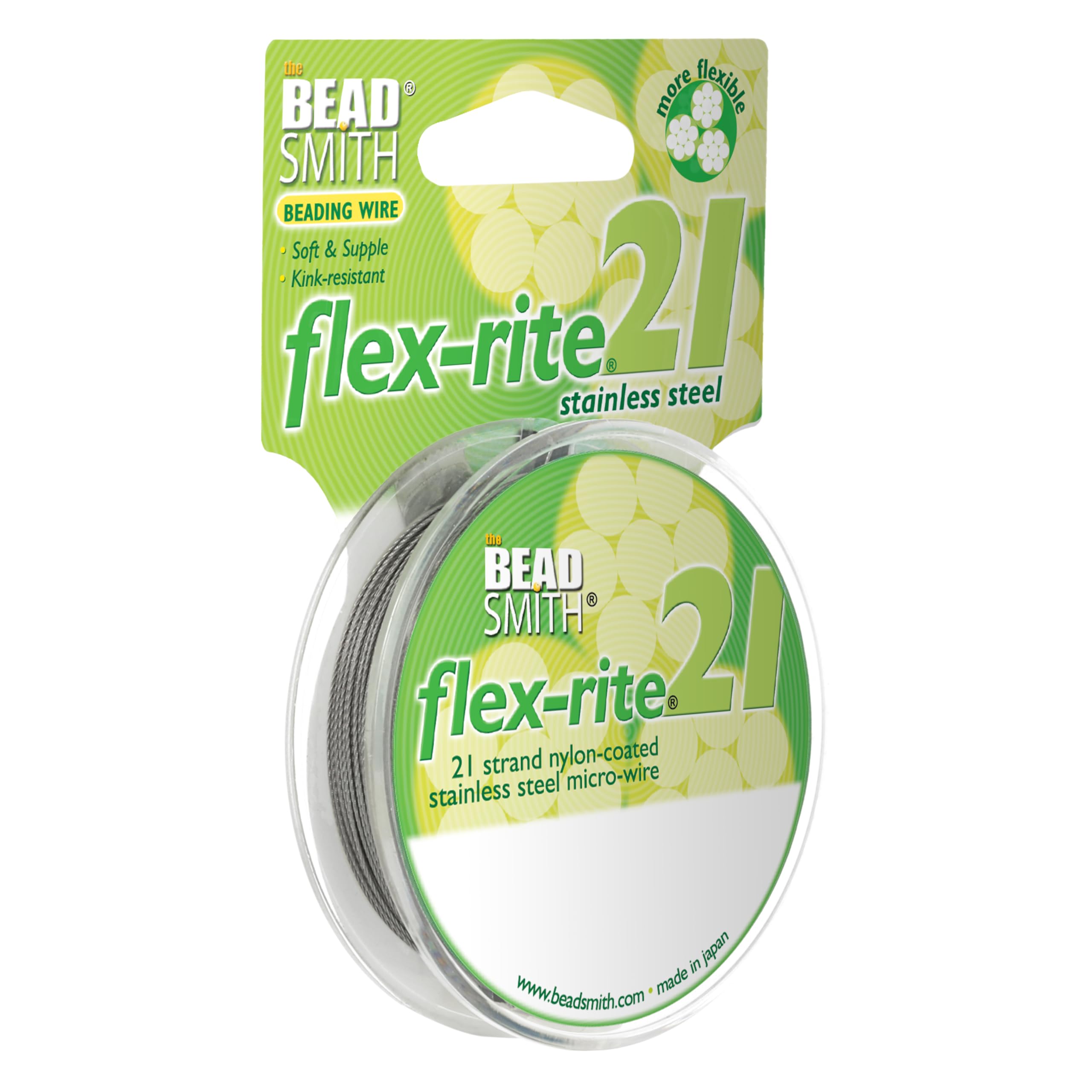 Fil de cablage pour perles Flex Rite transparent 9m - 8