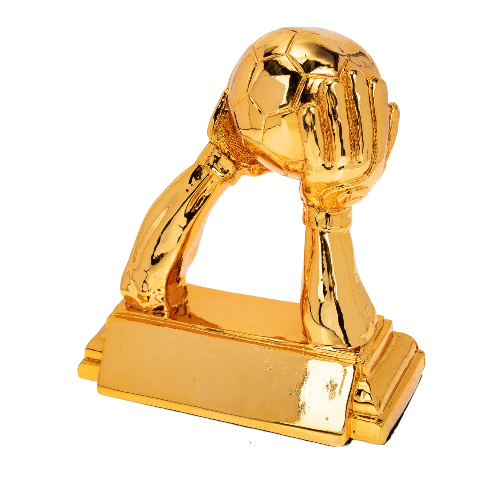 BESPORTBLE Exquisite Football Trophy Goalkeeper Resin Trophy Souvenir for Fans Decorative Soccer Trophy Adornment for Sports Enthusiasts