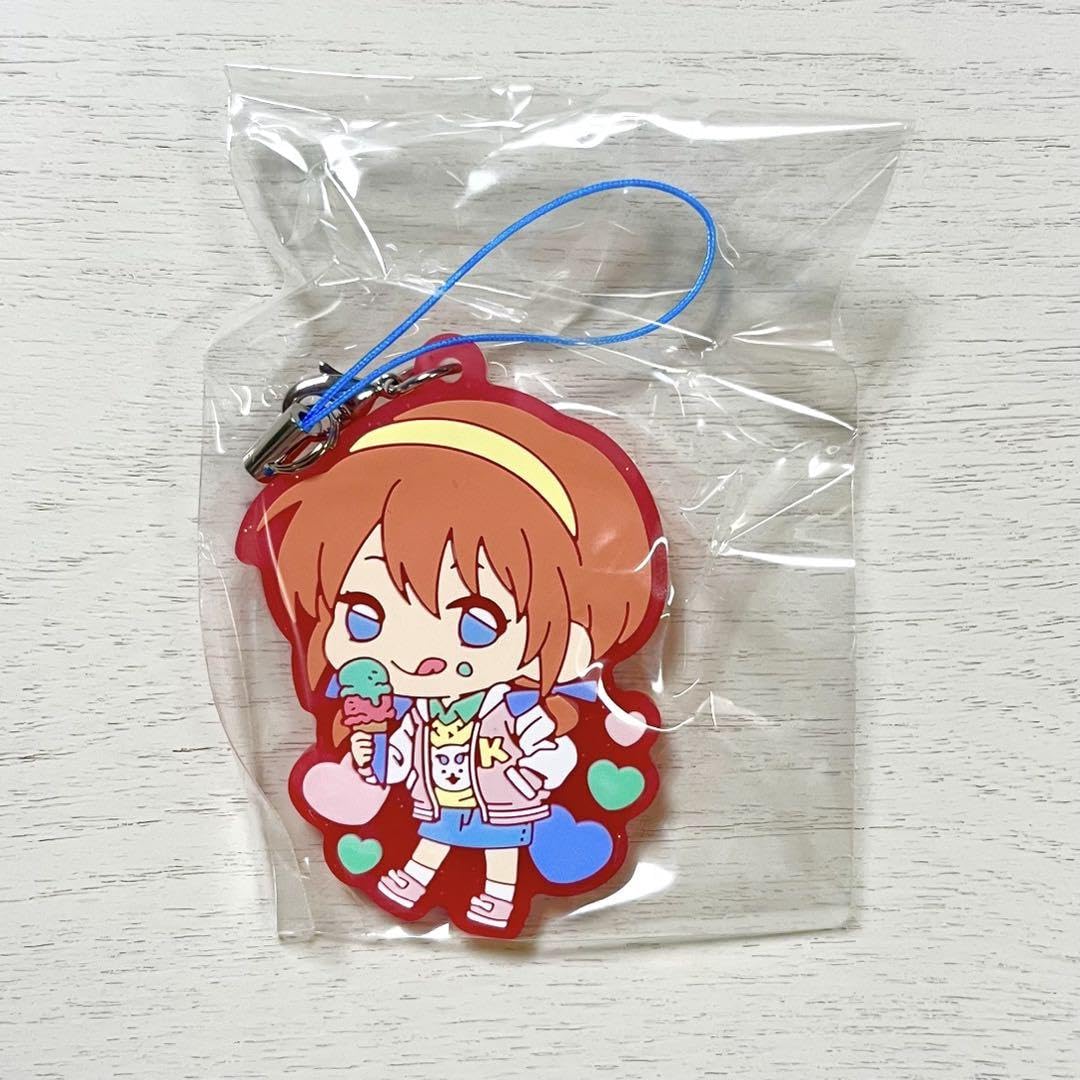 Amazon.co.jp: 銀魂 神楽 クリアラバーストラップ 第2弾 レトロポップ  