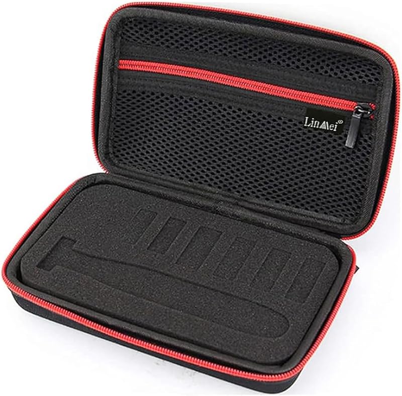 Estojo rígido de viagem LinMei para aparadores e barbeadores elétricos, compatível com QP27XX, QP28XX e QP6XXX, preto, 1 unidade