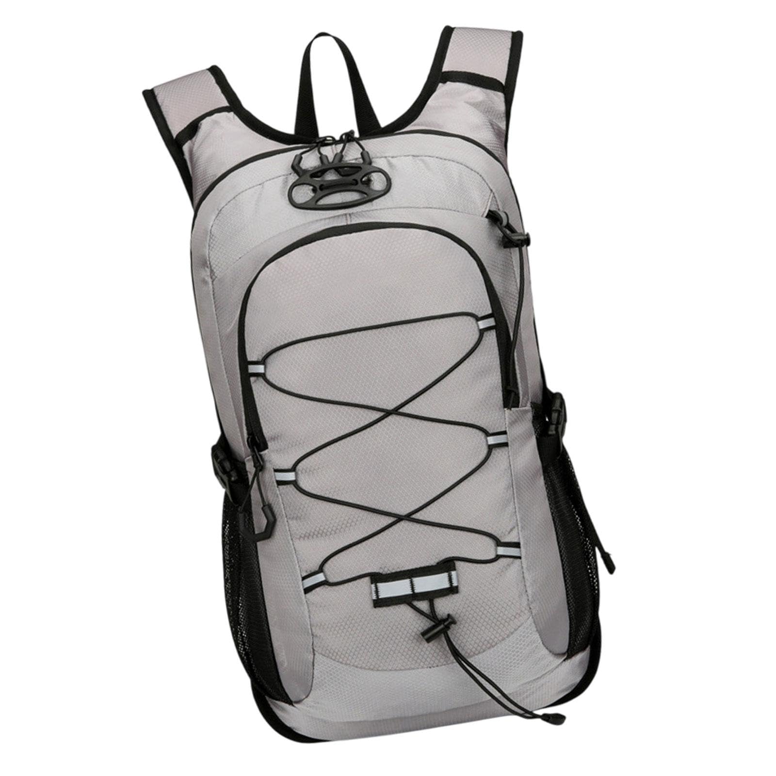 TRENDYNEST Hiking Rucksack Sports Hydration Backpack for Camping Mountaineering Gray-picture-42