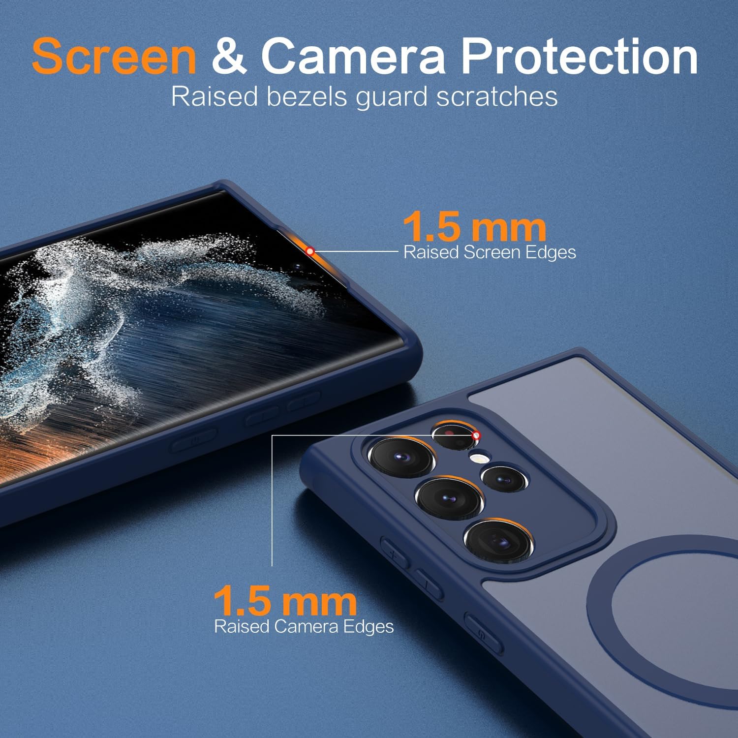for Samsung Galaxy S22 Ultra Case,Fit for Magsafe, Slim Shockproof image 5